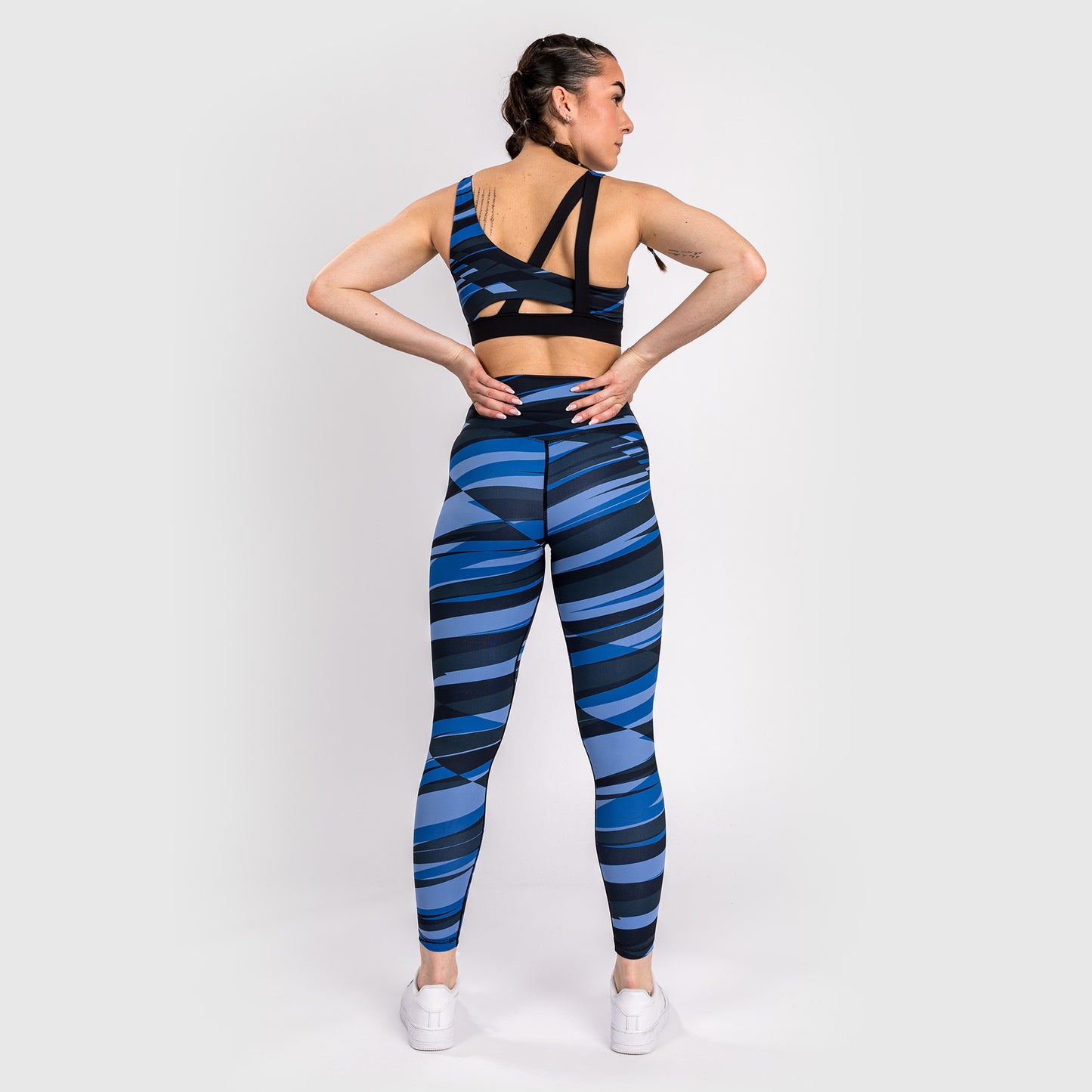 Женские леггинсы Venum Abyss 7/8 - Shadow Blue