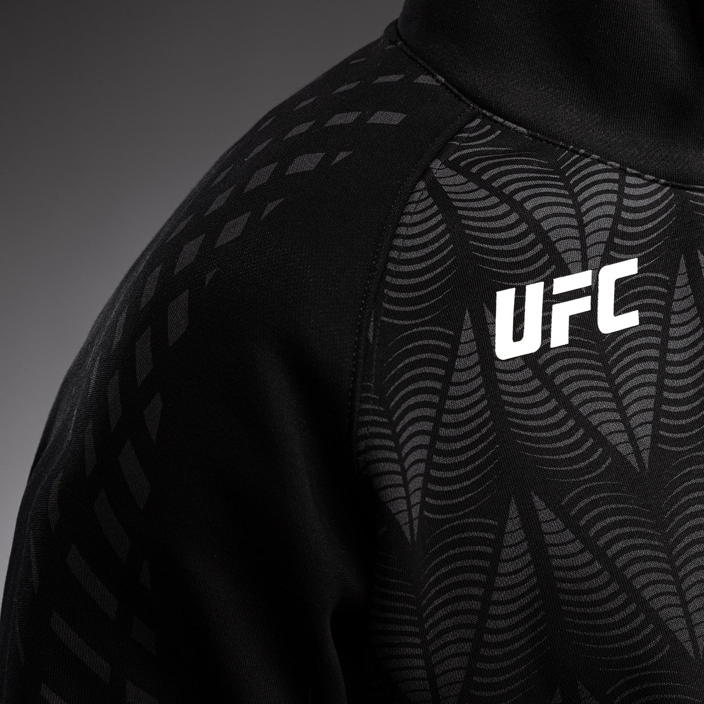 UFC Zenith by Venum Replica Толстовка на молнии Мужская - Чёрный