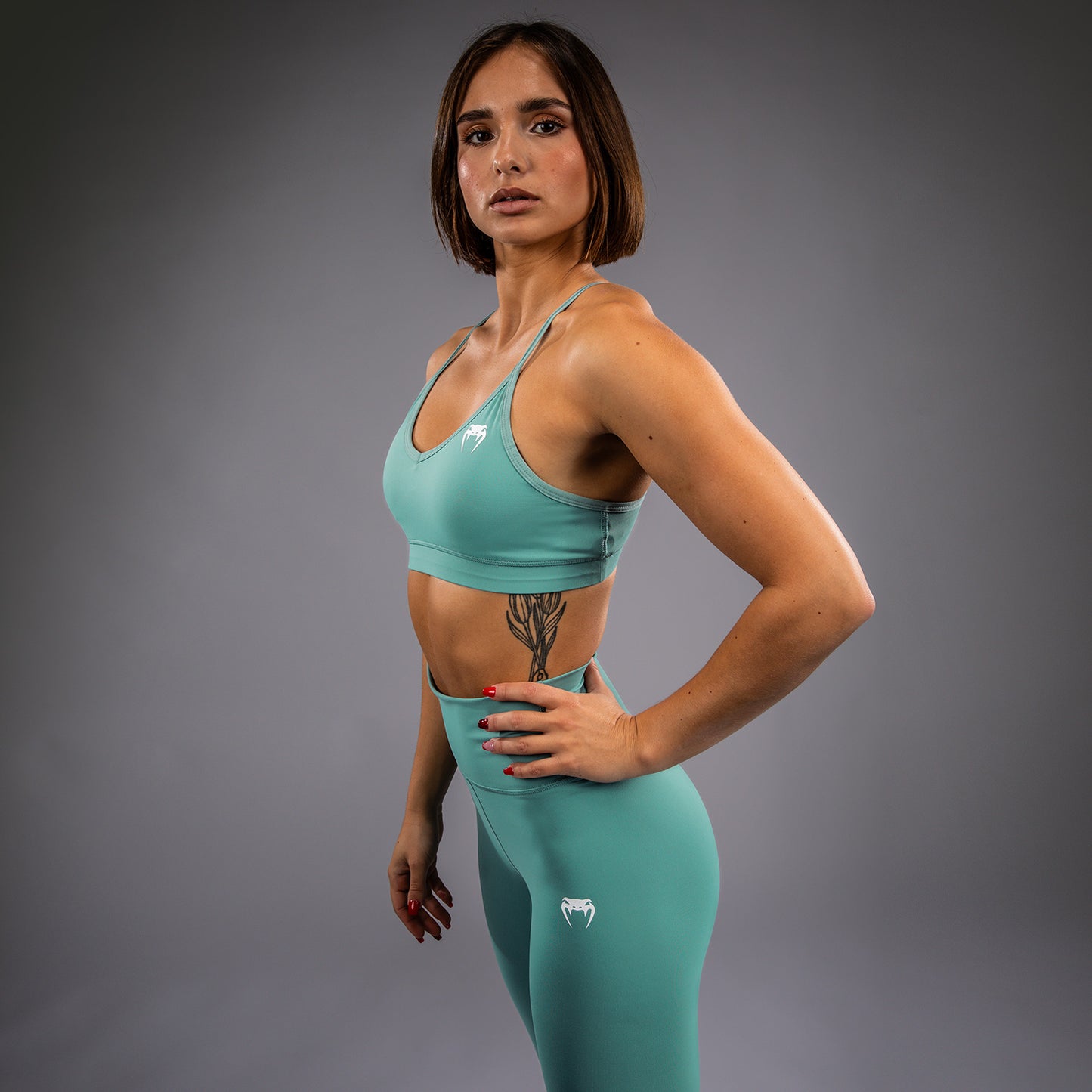 Спортивный бра для женщин Venum Essential Low Impact - Аквамарин