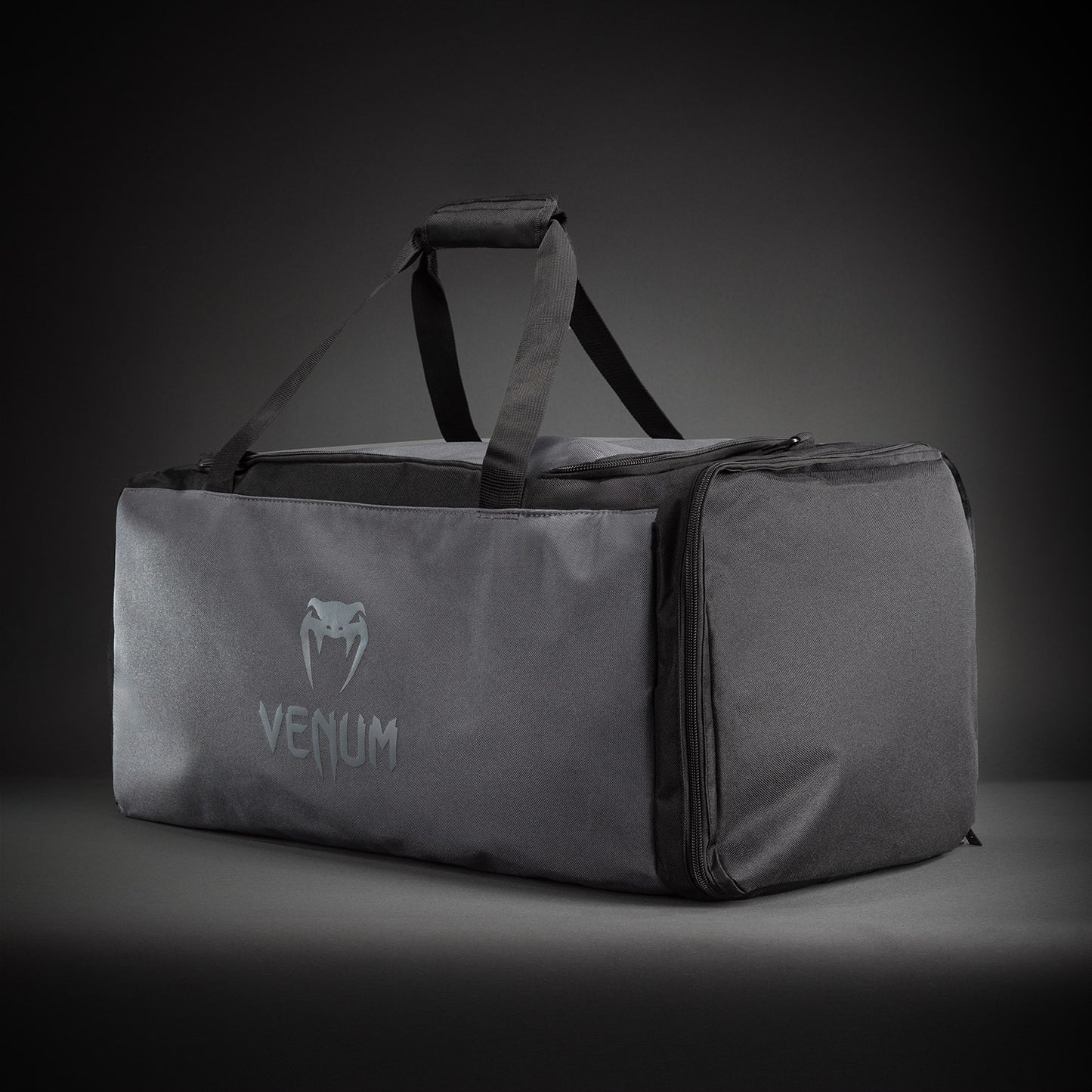Спортивная сумка Venum Essential (61 л) - Серая/Чёрная