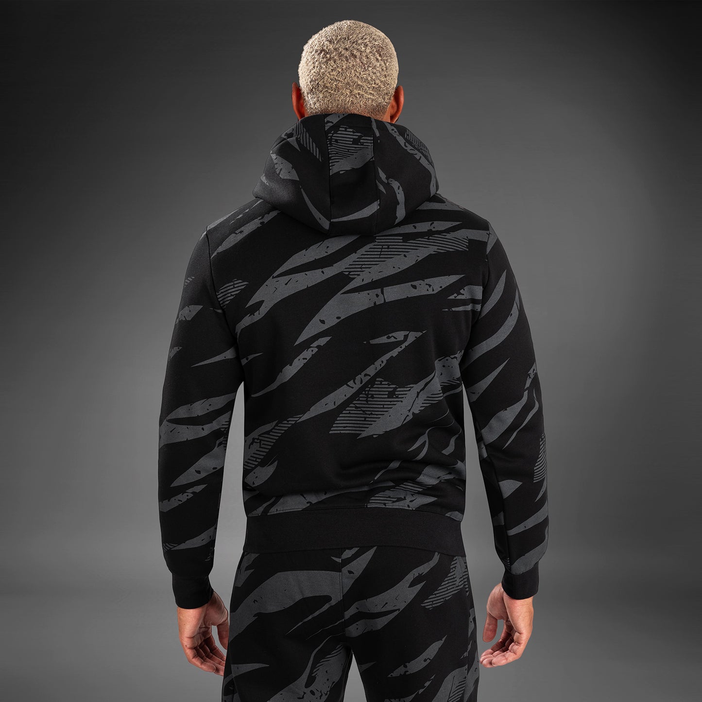 Мужской Пуловер С Капюшоном UFC Adrenaline By Venum Fight Week - Urban Camo