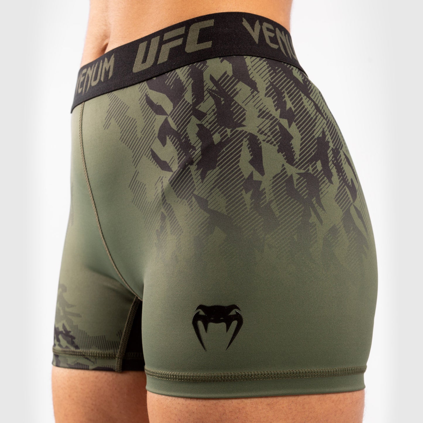 Женские компрессионные шорты Performance Venum UFC Authentic Fight Week – Хаки