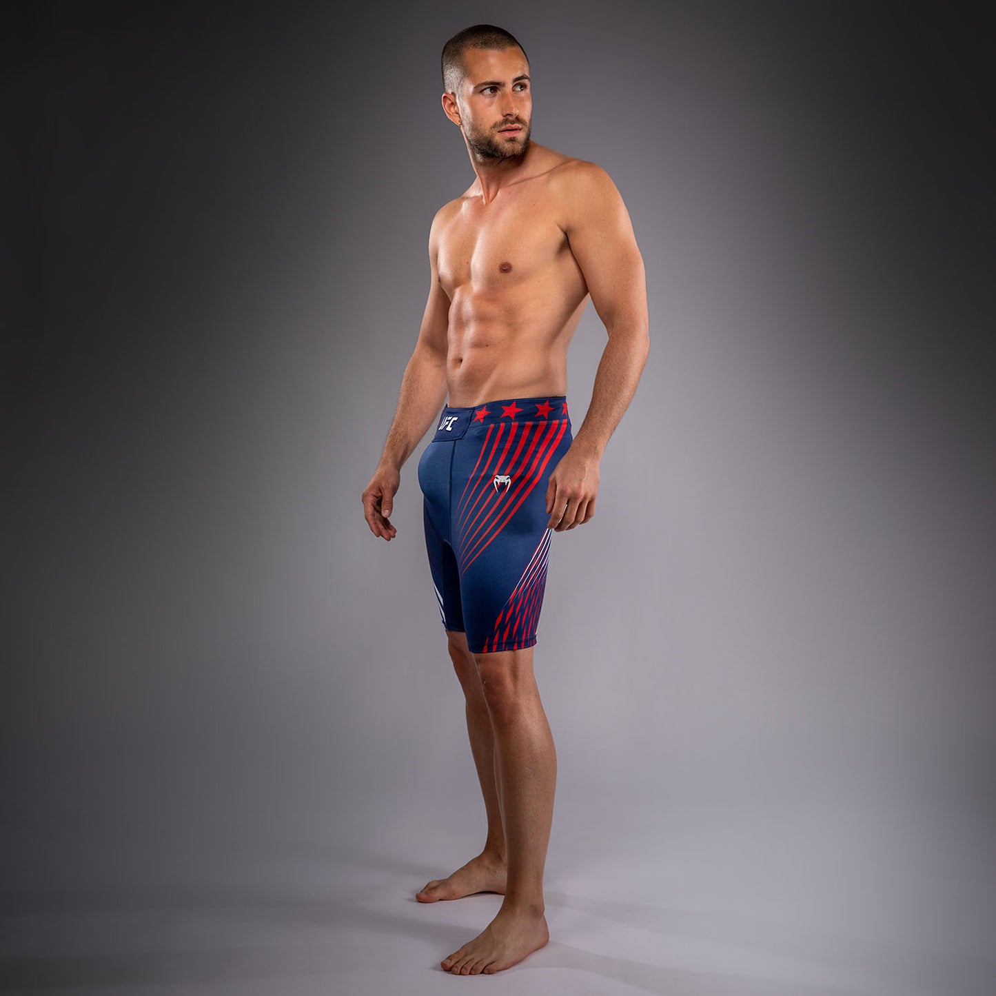 Official UFC Freedom 250 by Venum Authentic Fight Night Шорты Vale Tudo для мужчин - Синий