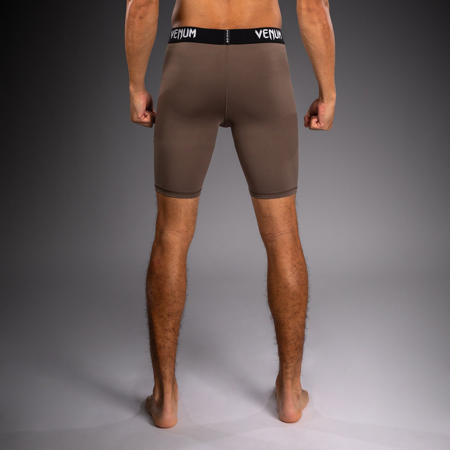 Мужские функциональные компрессионные шорты Venum UFC Unity by Venum Authentic Fight Week - Коричневый