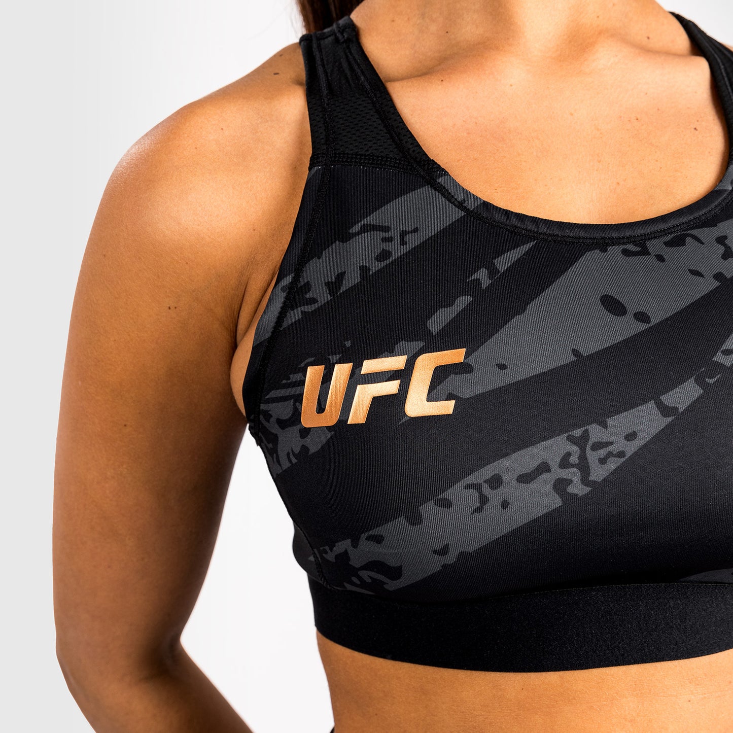 Спортивный Топ Для Женщин UFC Adrenaline By Venum Fight Week - Urban Camo