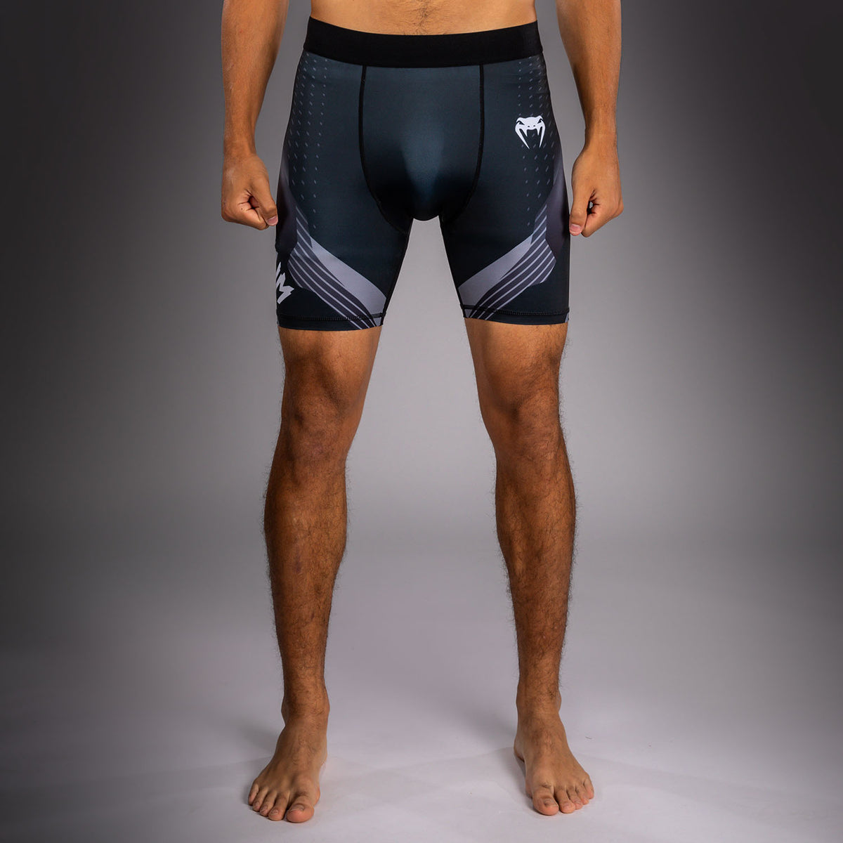 Компрессионные шорты Venum No-Gi 6.0 - Чёрный/Белый
