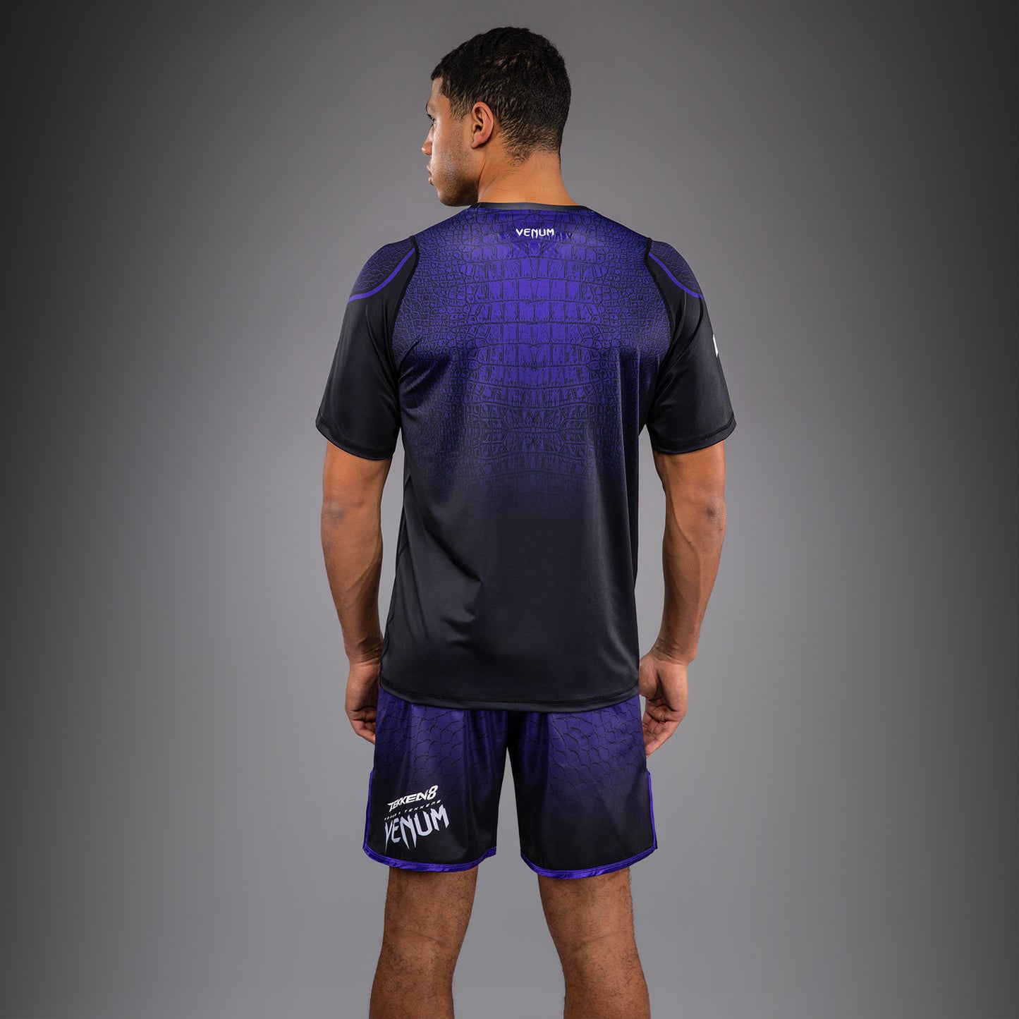 Футболка Dry Tech Kazuya Venum x TEKKEN 8 - Чёрный/Фиолетовый