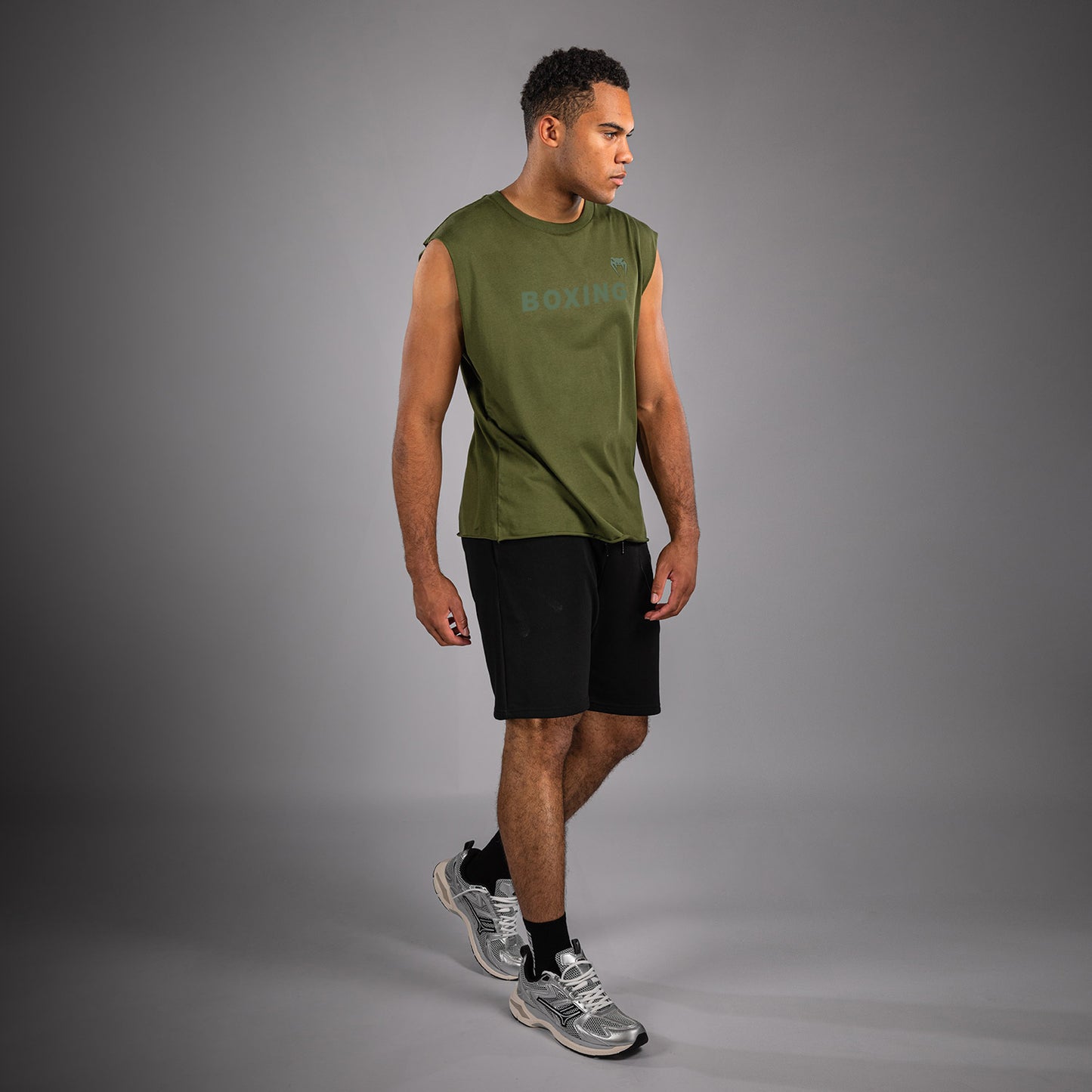 Хлопковая футболка Venum Boxing VT – Милитари грин