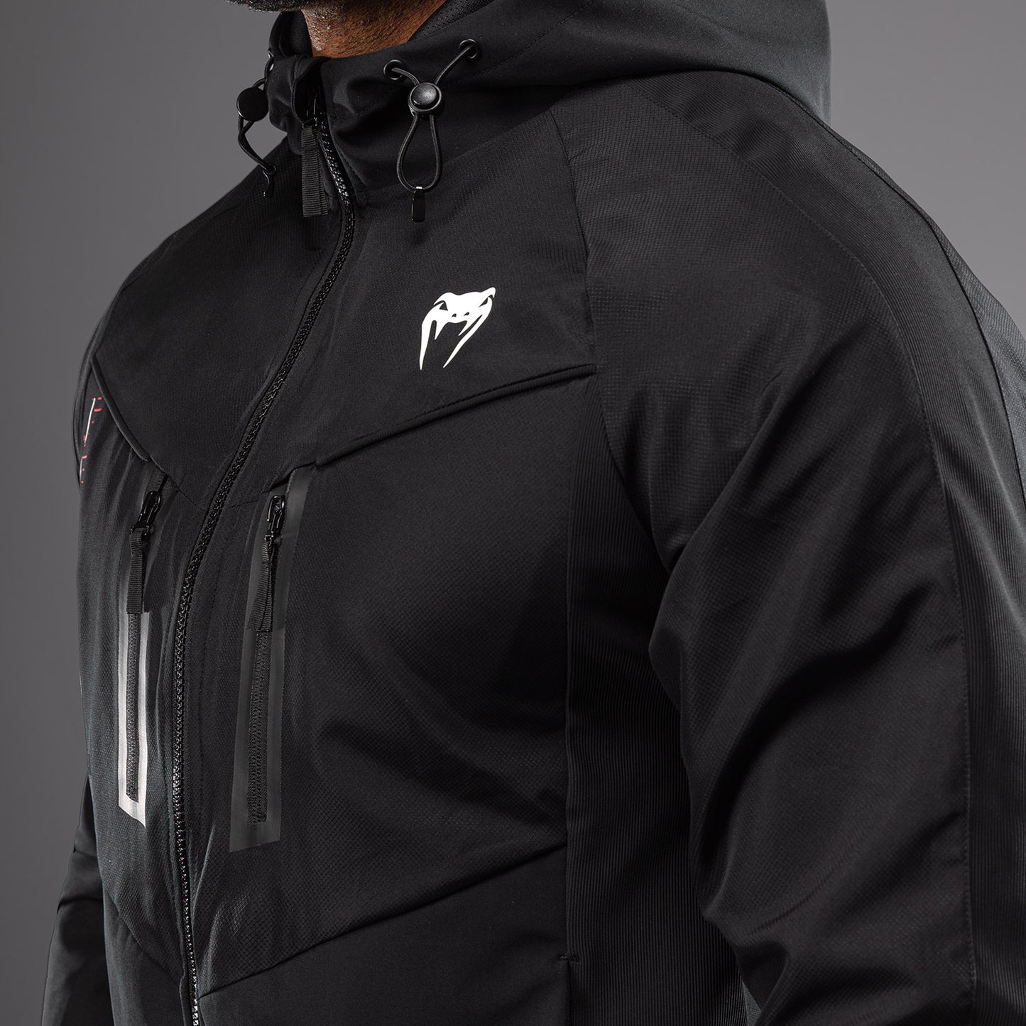 Venum Tactical XT Мужская спортивная куртка - черный/красный