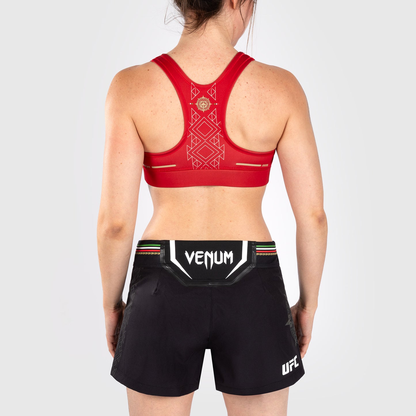 Noche UFC by Venum Authentic Fight Night Женский спортивный бюстгальтер - красный