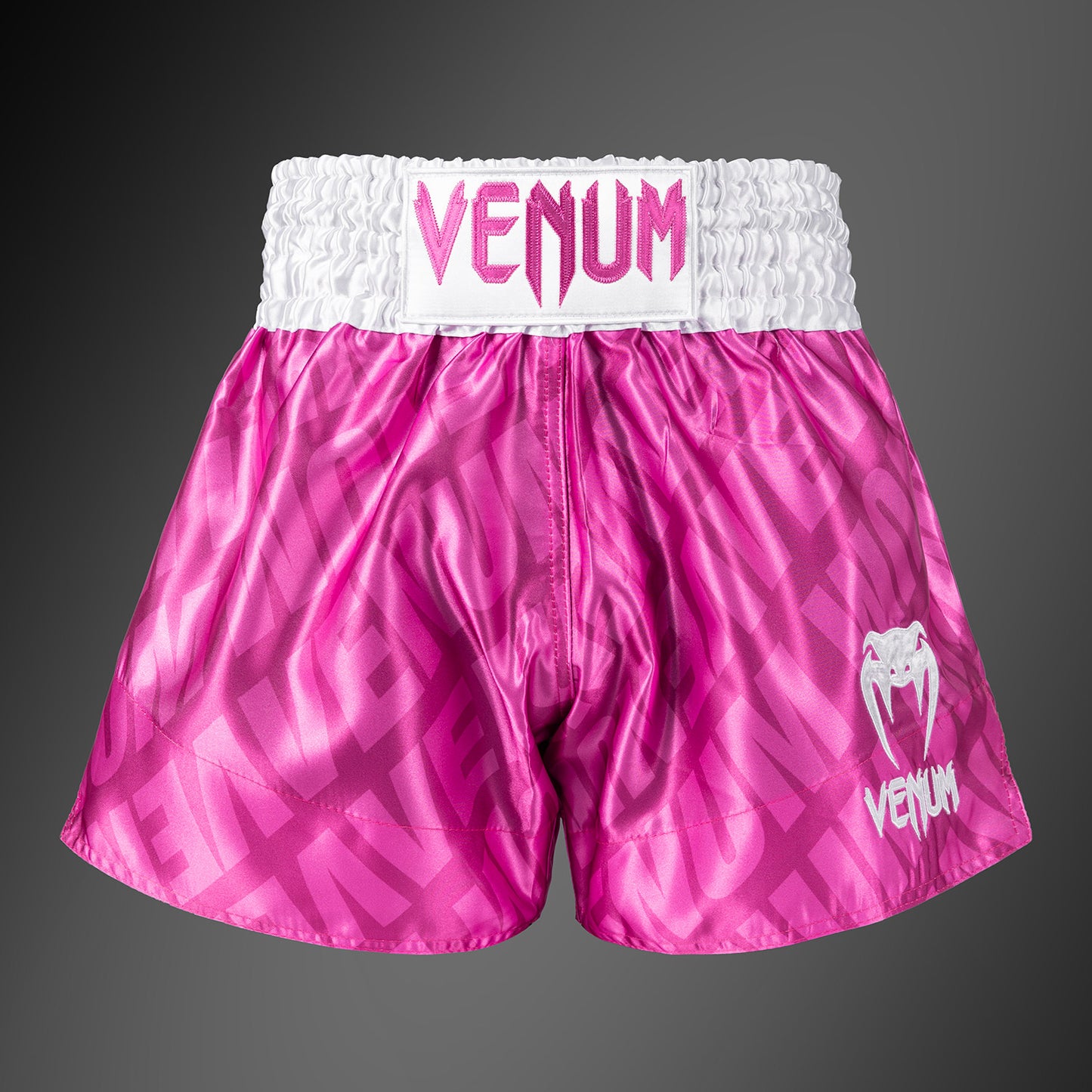 Шорты для муай-тай Venum Contender XT - Кэнди розовый/Белый