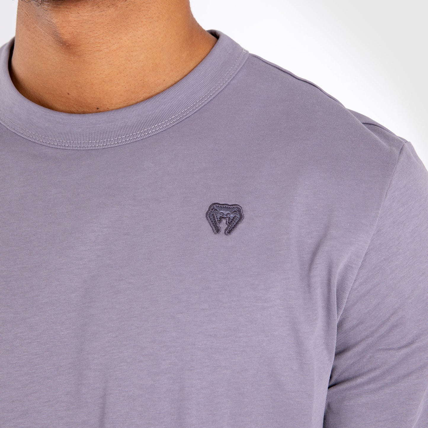 Футболка Venum Silent Power T-Shirt - Лавандово-серый
