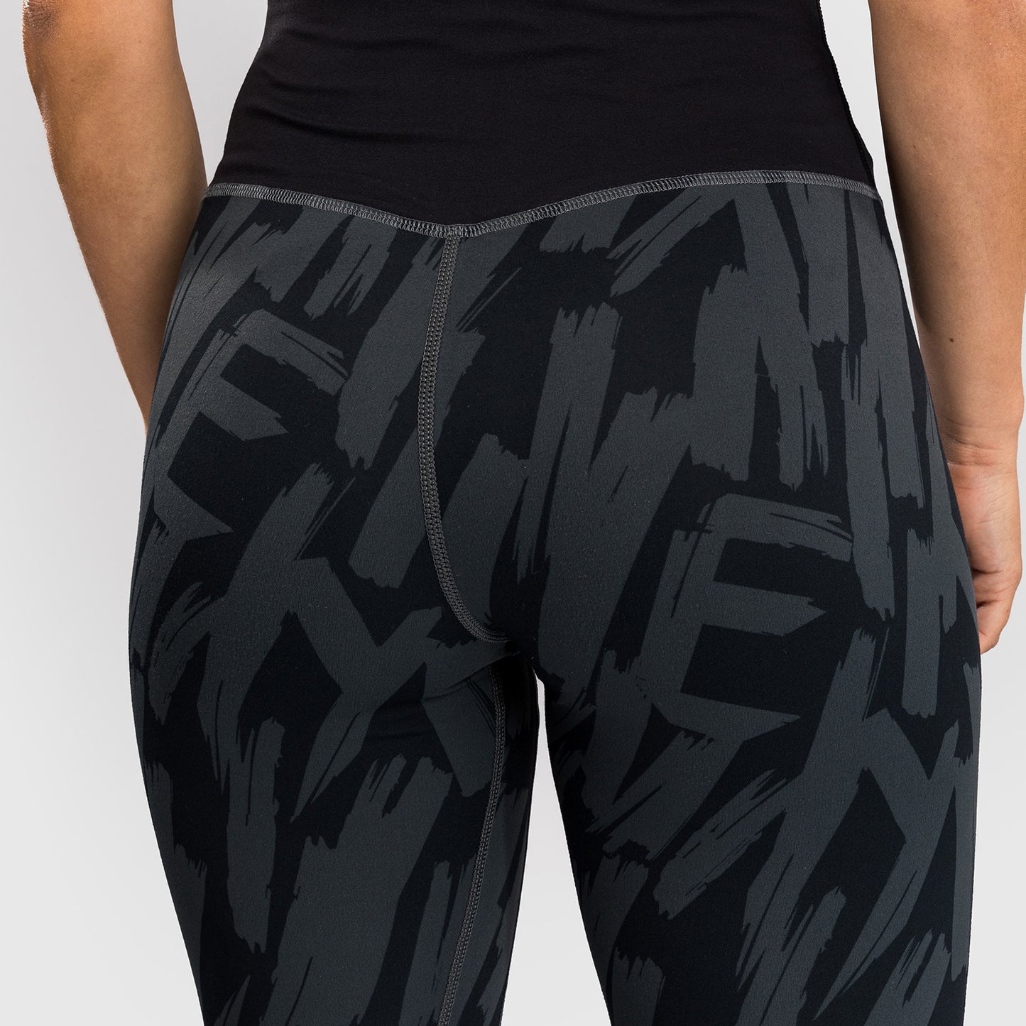 Женские леггинсы Venum Graffiti Leggings - Полная длина - Urban Charcoal