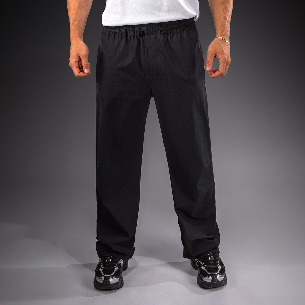 Брюки прямого кроя Venum Essential Woven Straight - Чёрный