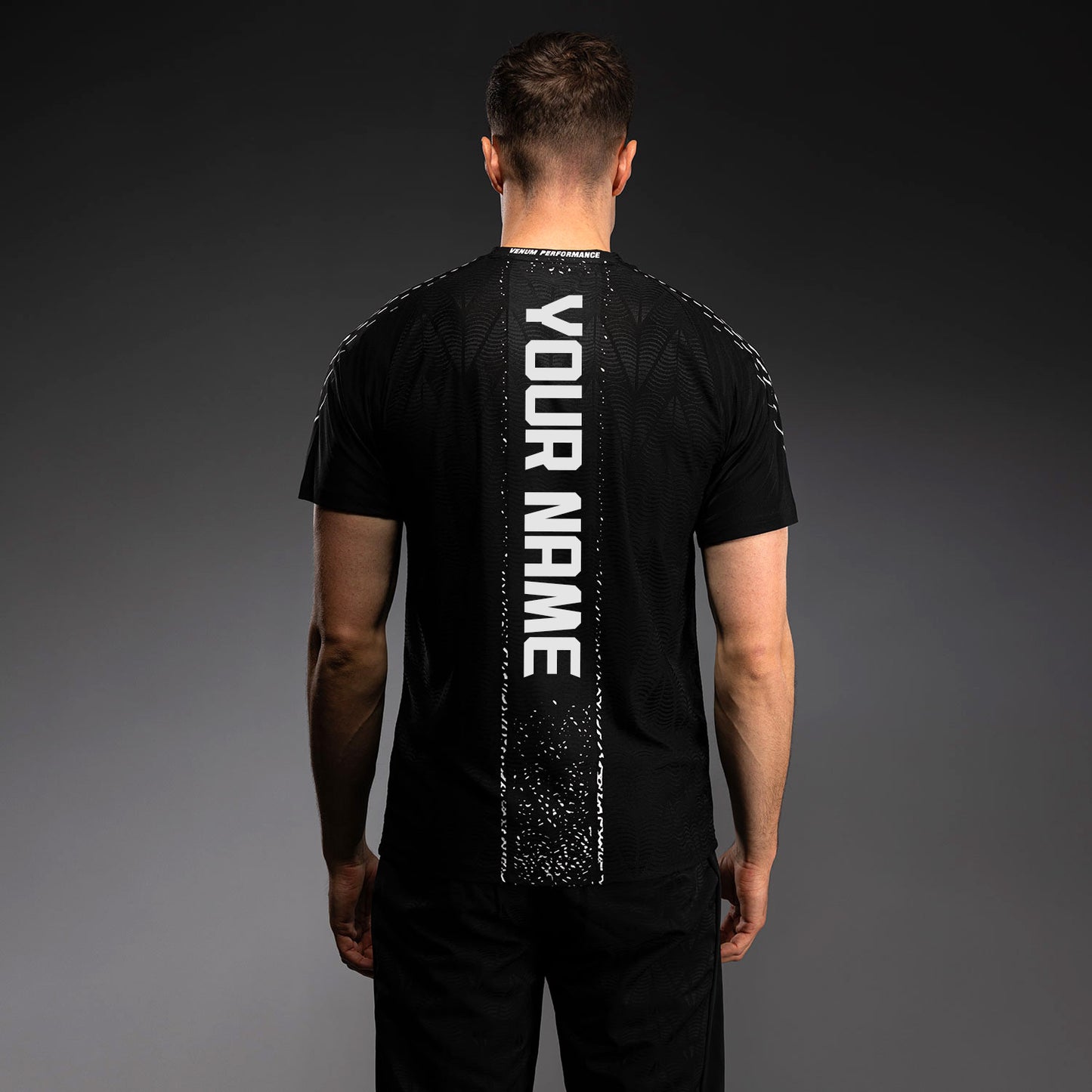 Официальная выходная футболка UFC Zenith by Venum Authentic Fight Night Мужская - Чёрный