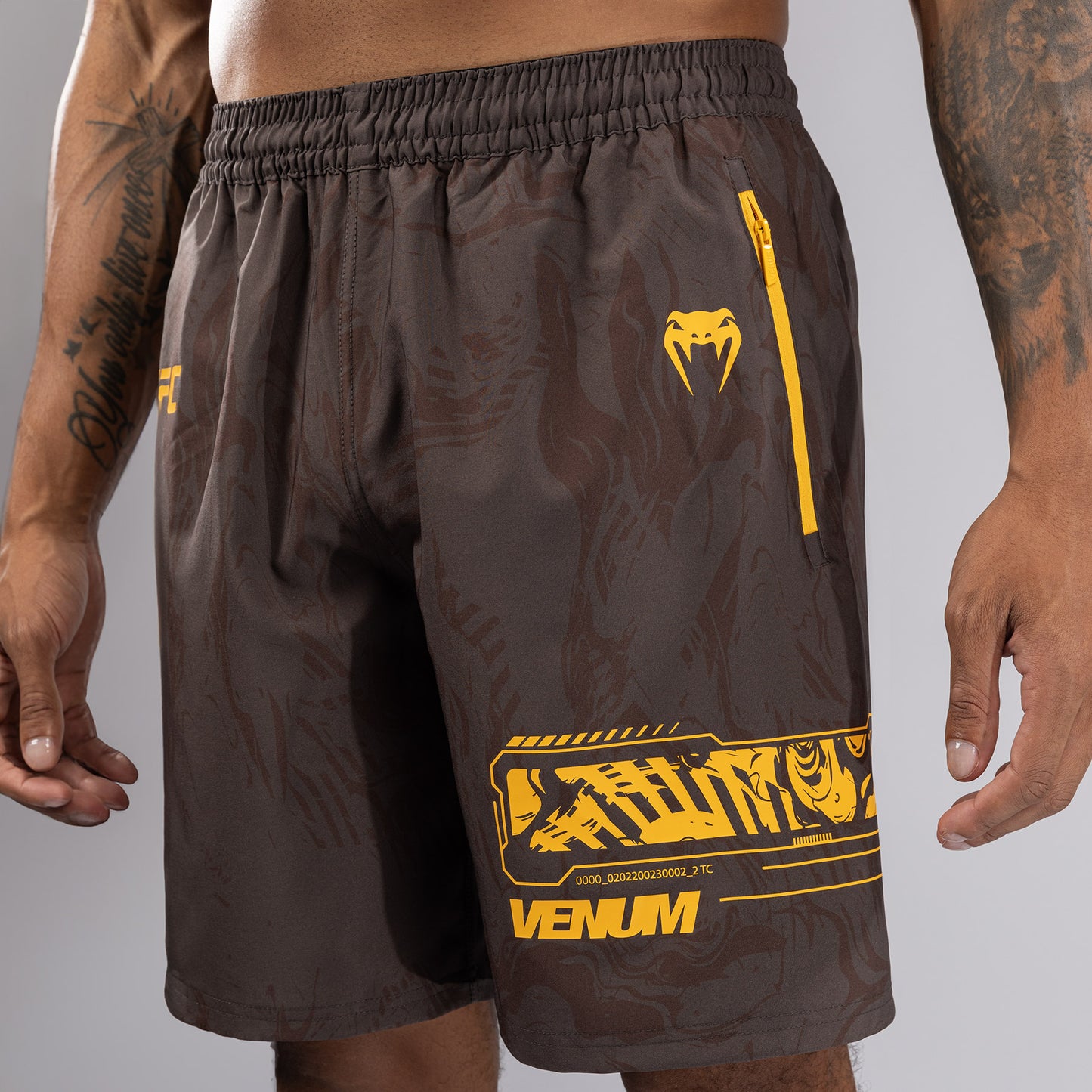 Шорты UFC Fusion by Venum Fight Week для мужчин - Earthen Brown