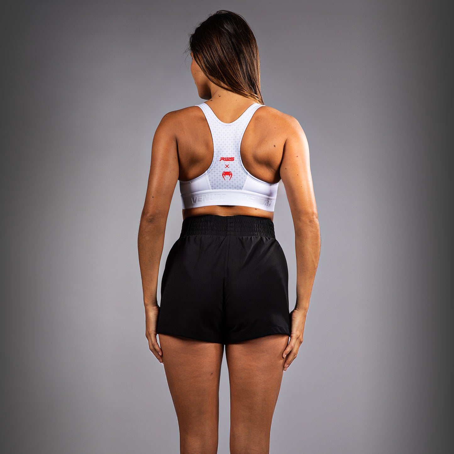 Спортивный бюстгальтер Venum x RWS 2.0 – Белый/Красный