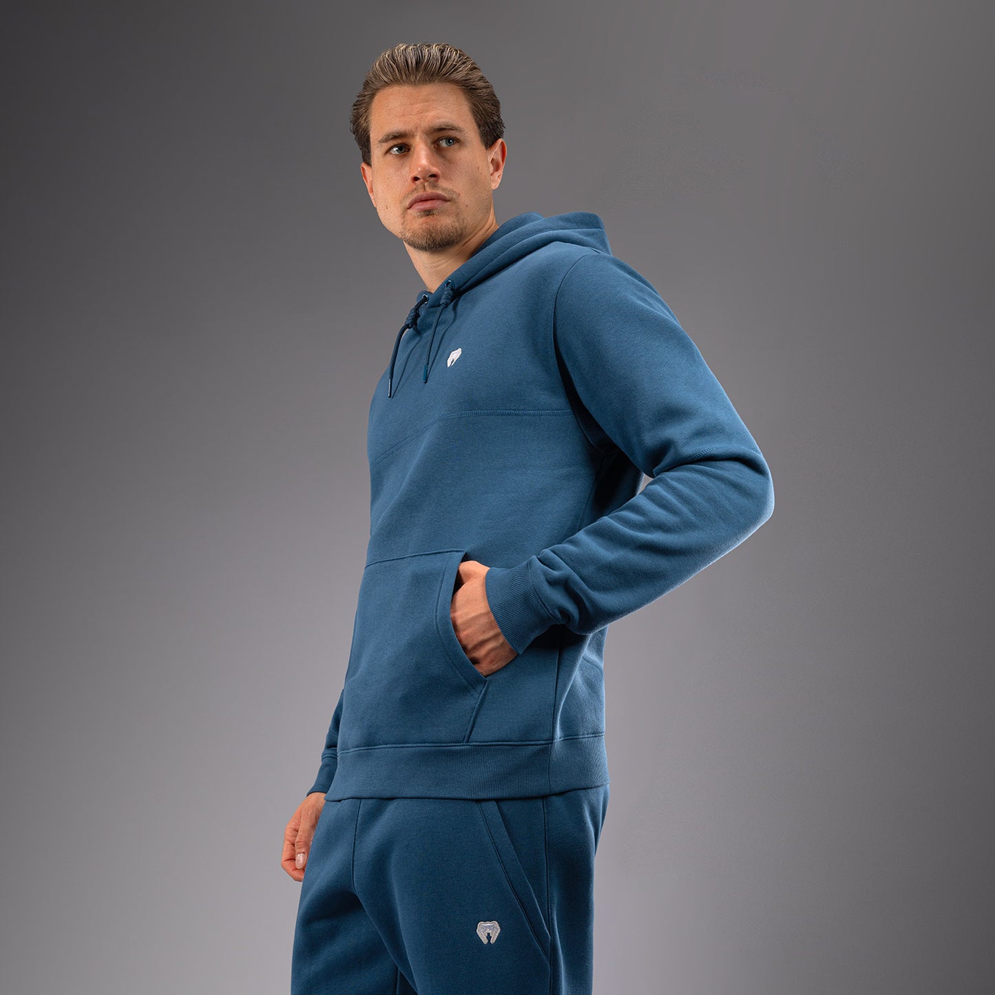 Худи Venum Silent Power - Peacock Blue