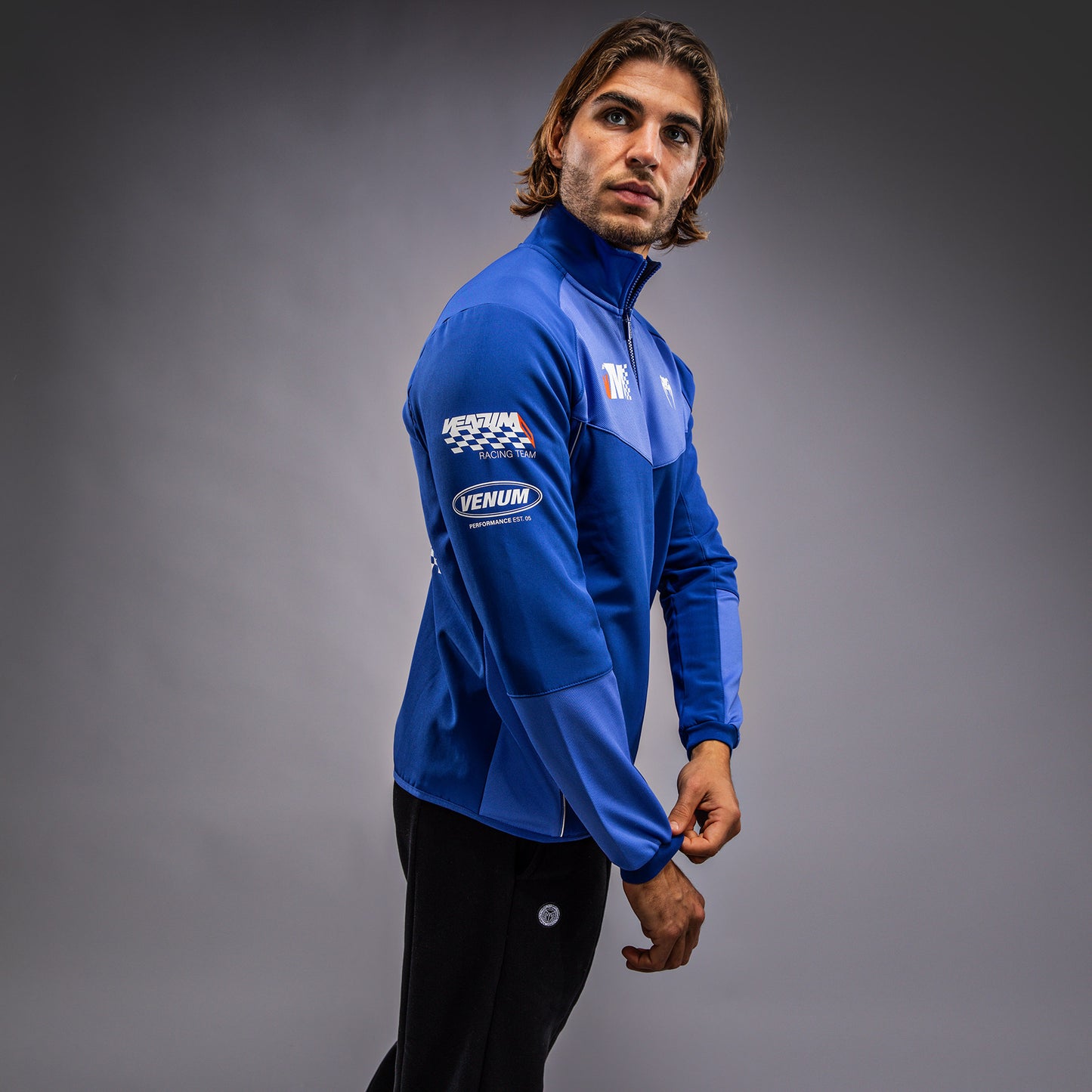 Куртка Venum Motorsport Softshell - Королевский Синий