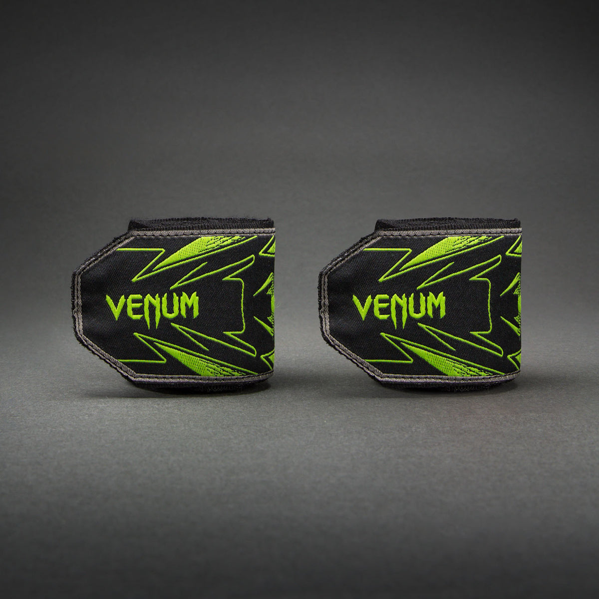 Боксёрские бинты Venum Kontact Evo Amazonia Reborn - Чёрный/Зелёный