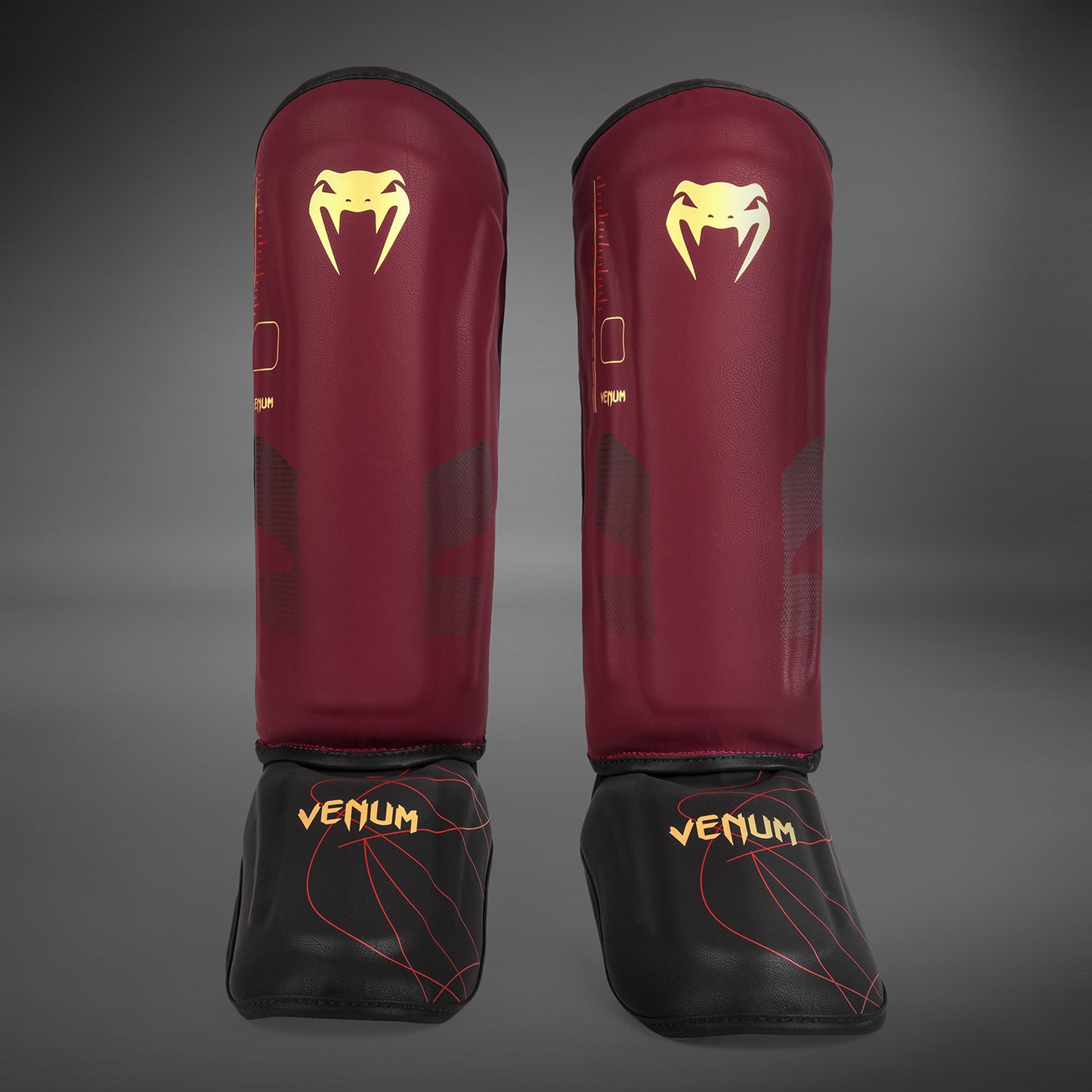 Venum Tactical XT Лингварды - черный/бордовый/золотой