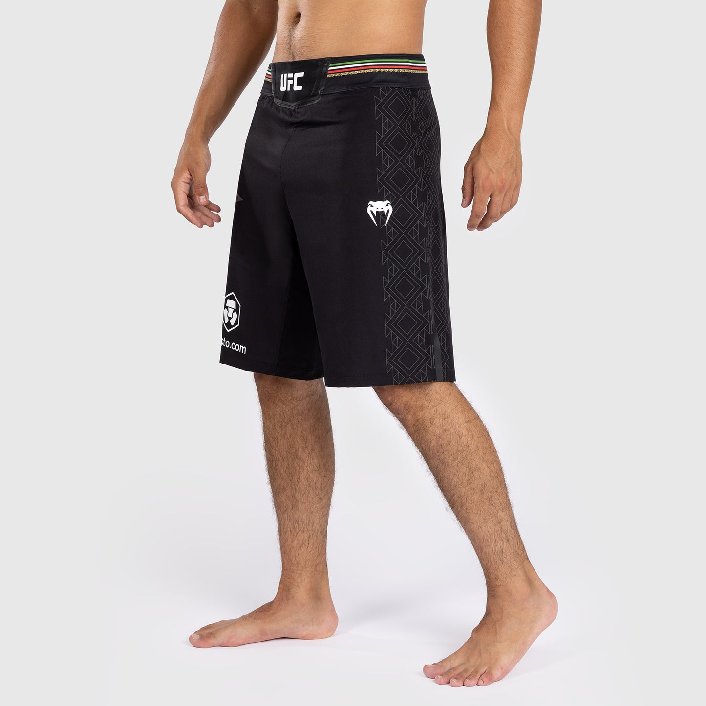 Noche UFC by Venum Authentic Fight Night Мужские шорты Fight, удлиненные, черные
