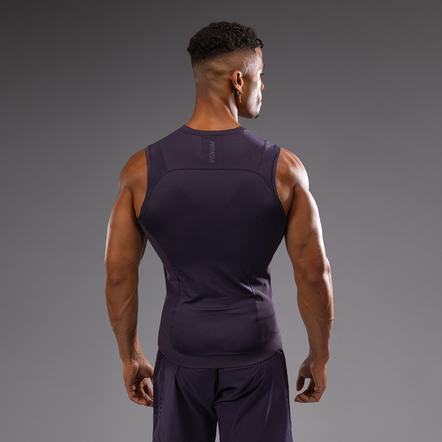 Модель без рукавов Rashguard для мужчин Venum G-Fit Air - Темно-фиолетовый