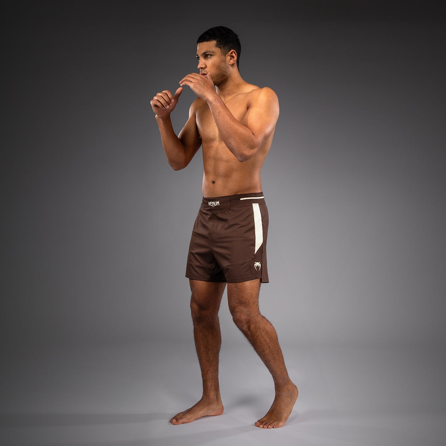 Файтшорты Venum x Roger Gracie Academy - Тёмно-коричневый