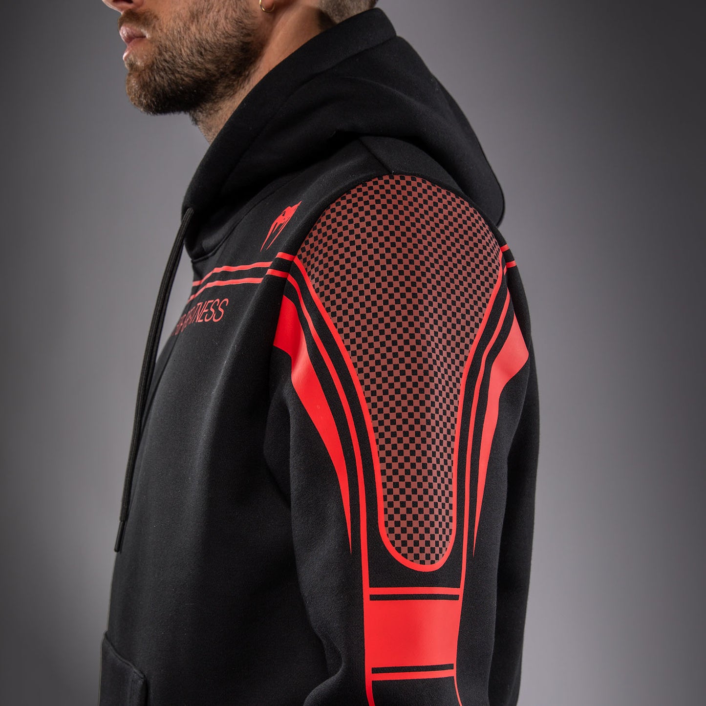 Мужская толстовка с капюшоном Venum UFC Unity by Venum Authentic Fight Week - Чёрный