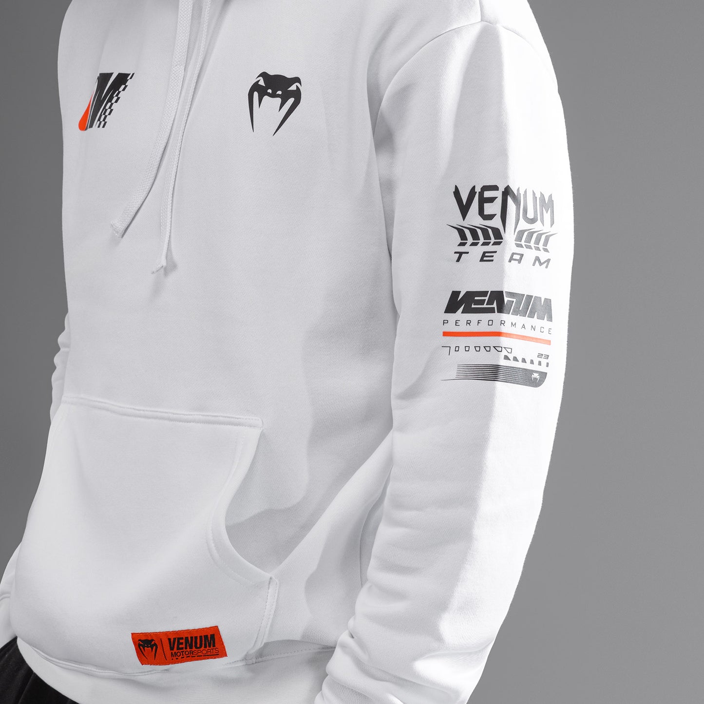 Худи Venum Motorsport - Снежно-Белый