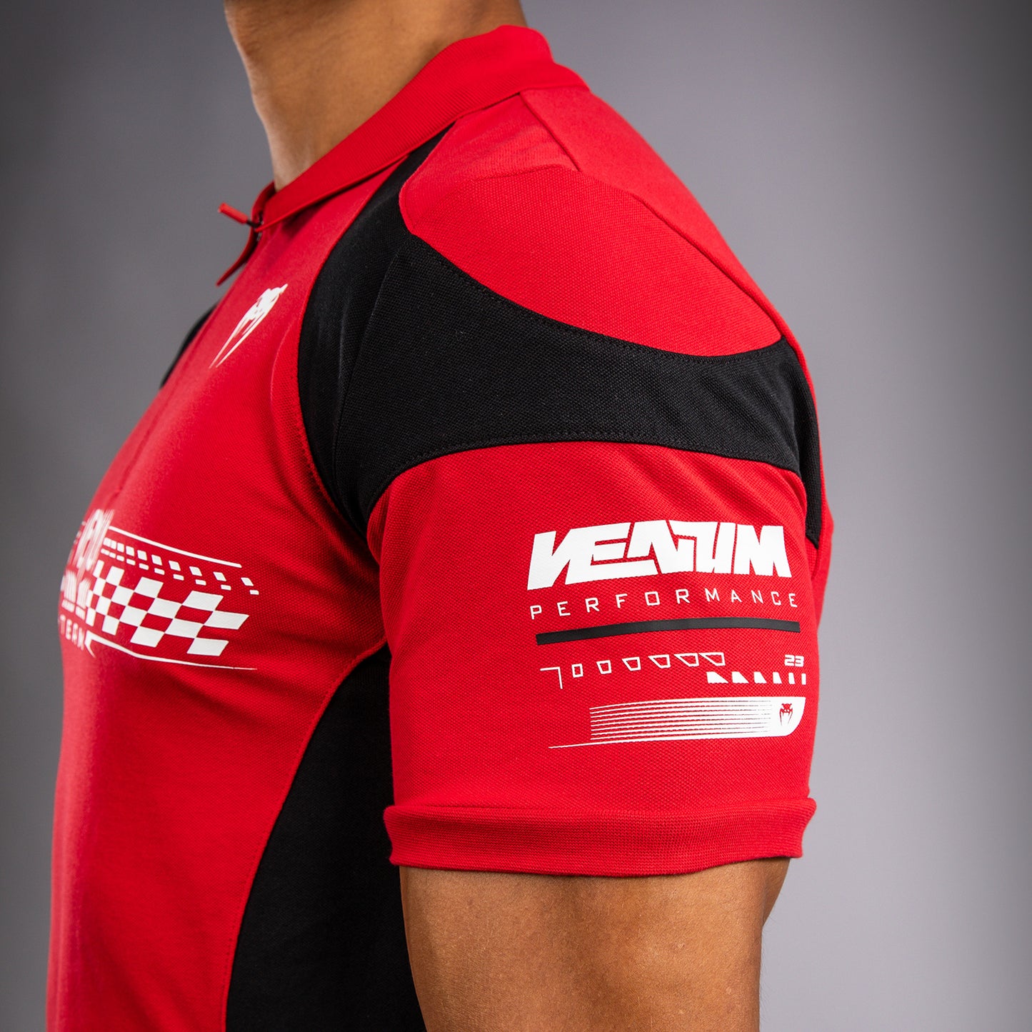 Поло Venum Motorsport Из Хлопка - Гоночный Красный
