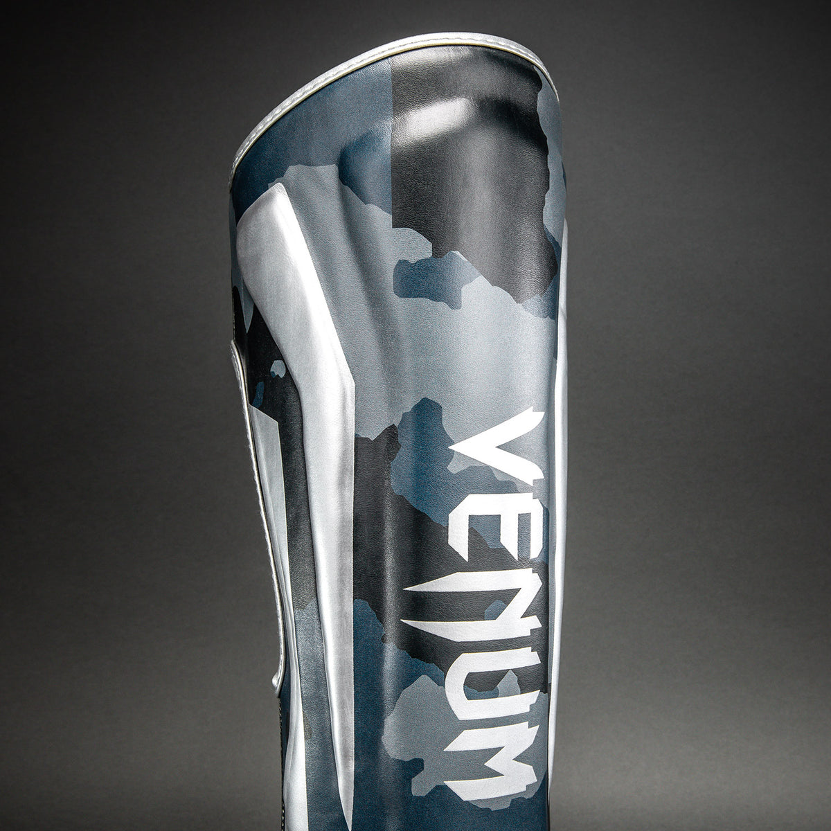 Щитки для голени Venum Elite Camo - Тёмно-синий/Синий
