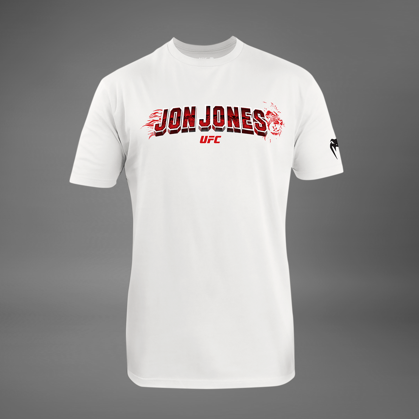 UFC Unrivaled by Venum Jon Jones Унисекс Футболка - Белая