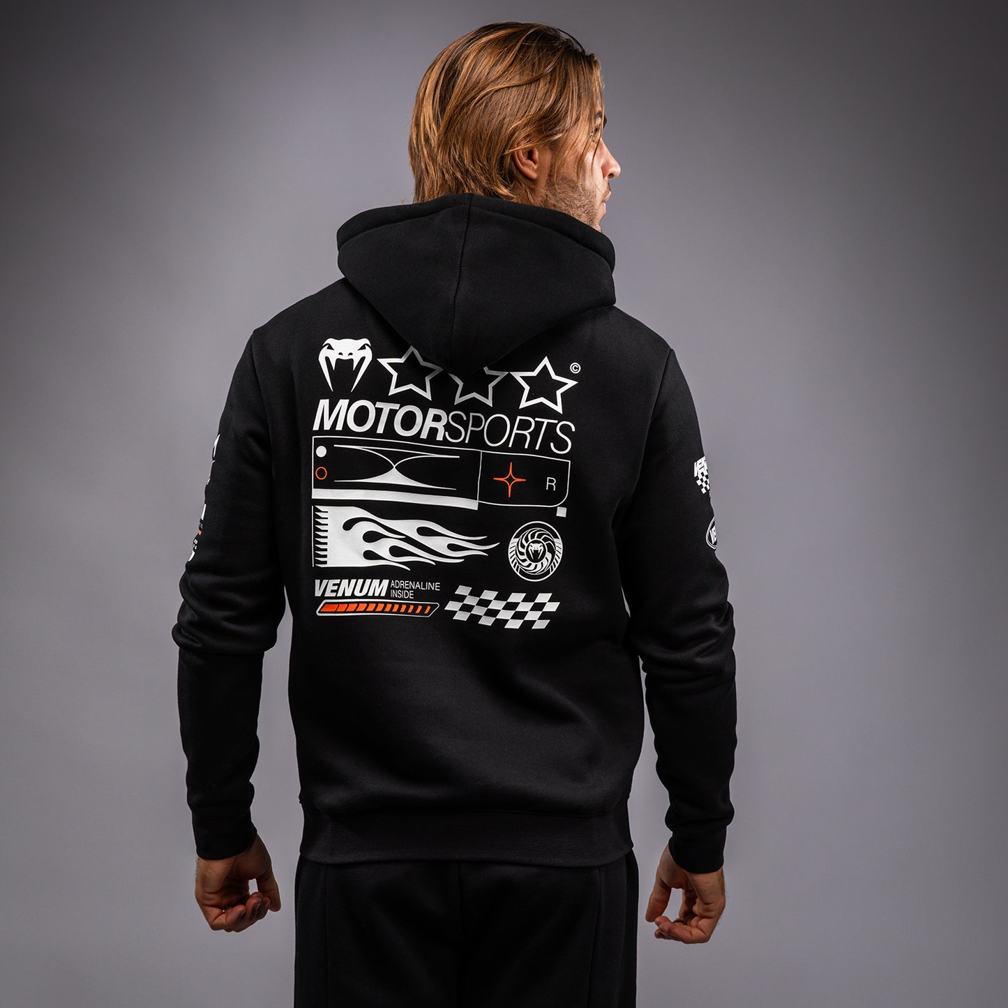 Худи Venum Motorsport - Глубокий Черный