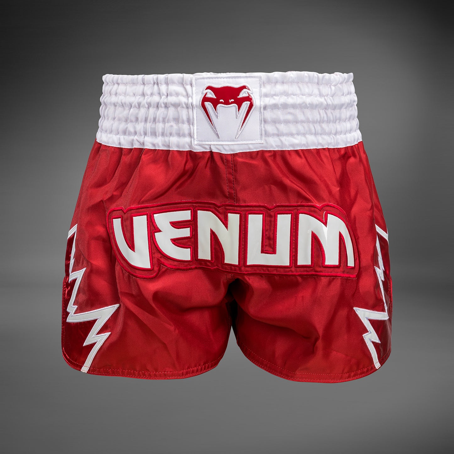 Шорты Venum Inferno Muay Thai - красные/белые