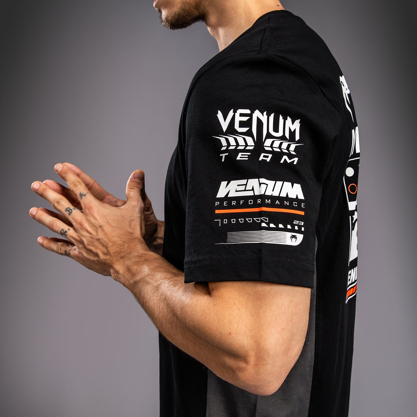 Футболка Venum Motorsport - Темный Черный