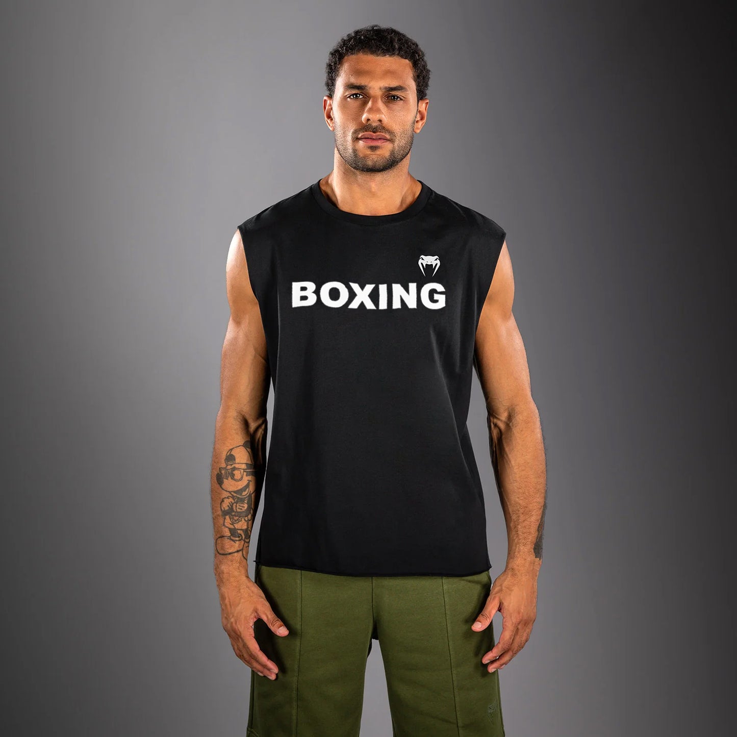 Футболка без рукавов Venum Boxing VT – Чёрный