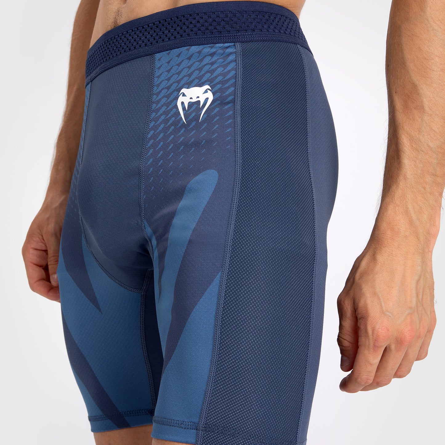 Мужские шорты Venum Attack Vale Tudo Short - Navy Blue