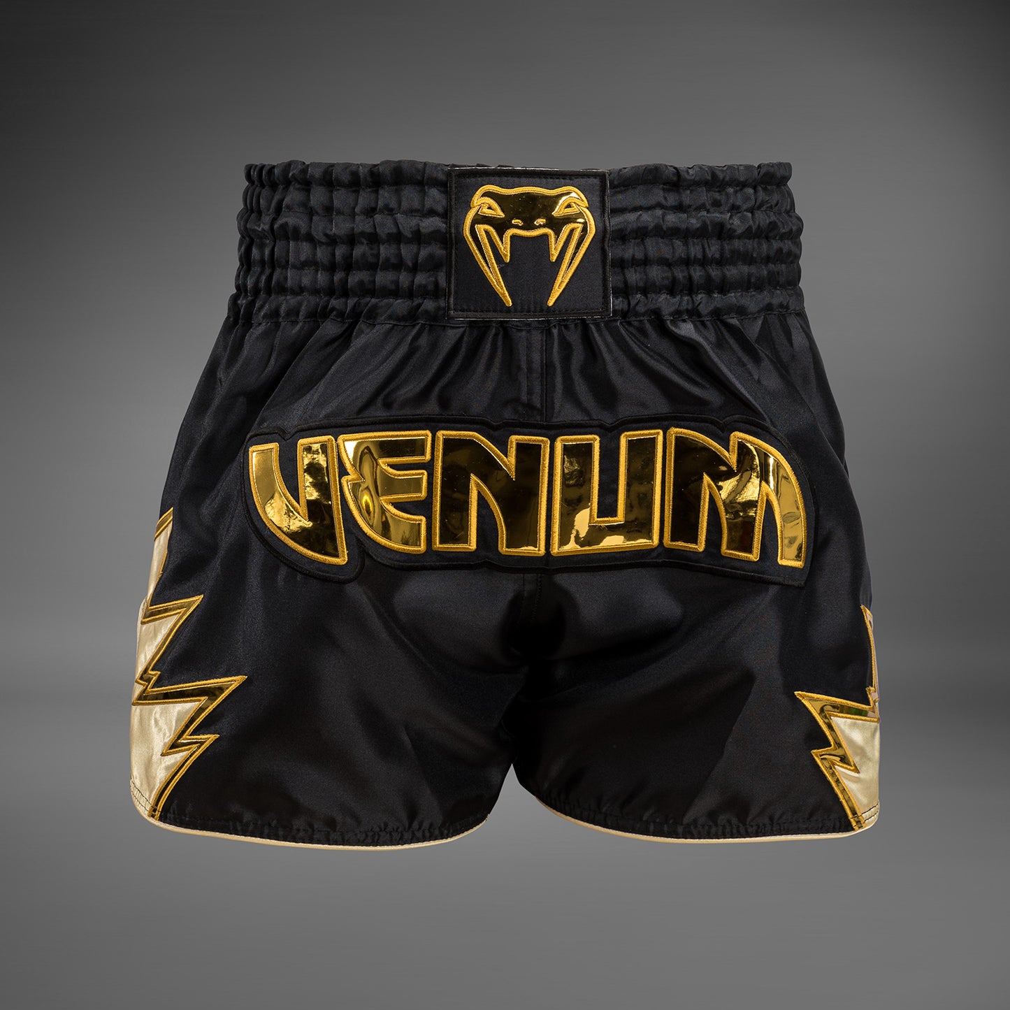 Шорты Venum Inferno Muay Thai - Черные/Золотые
