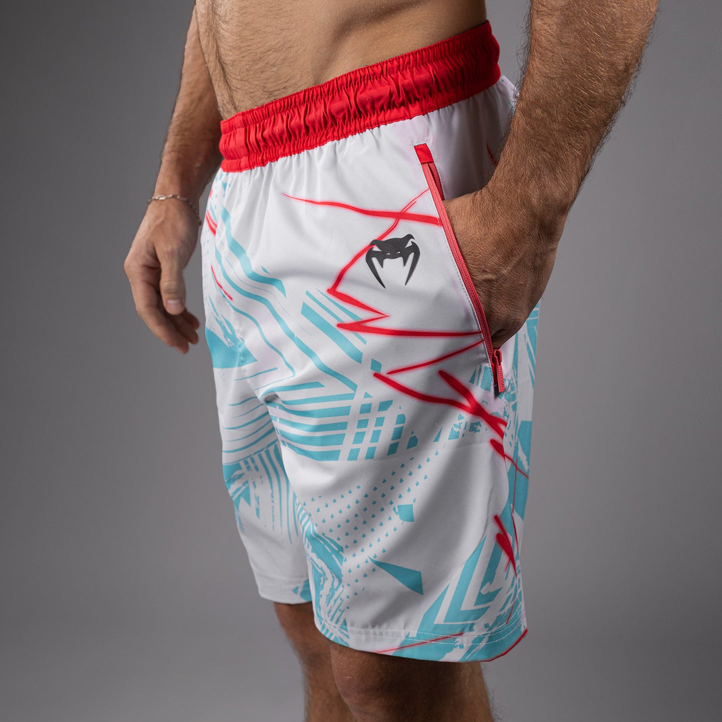 UFC Fusion By Venum Miami Edition Fight Week Мужские шорты для тренировок – Белый