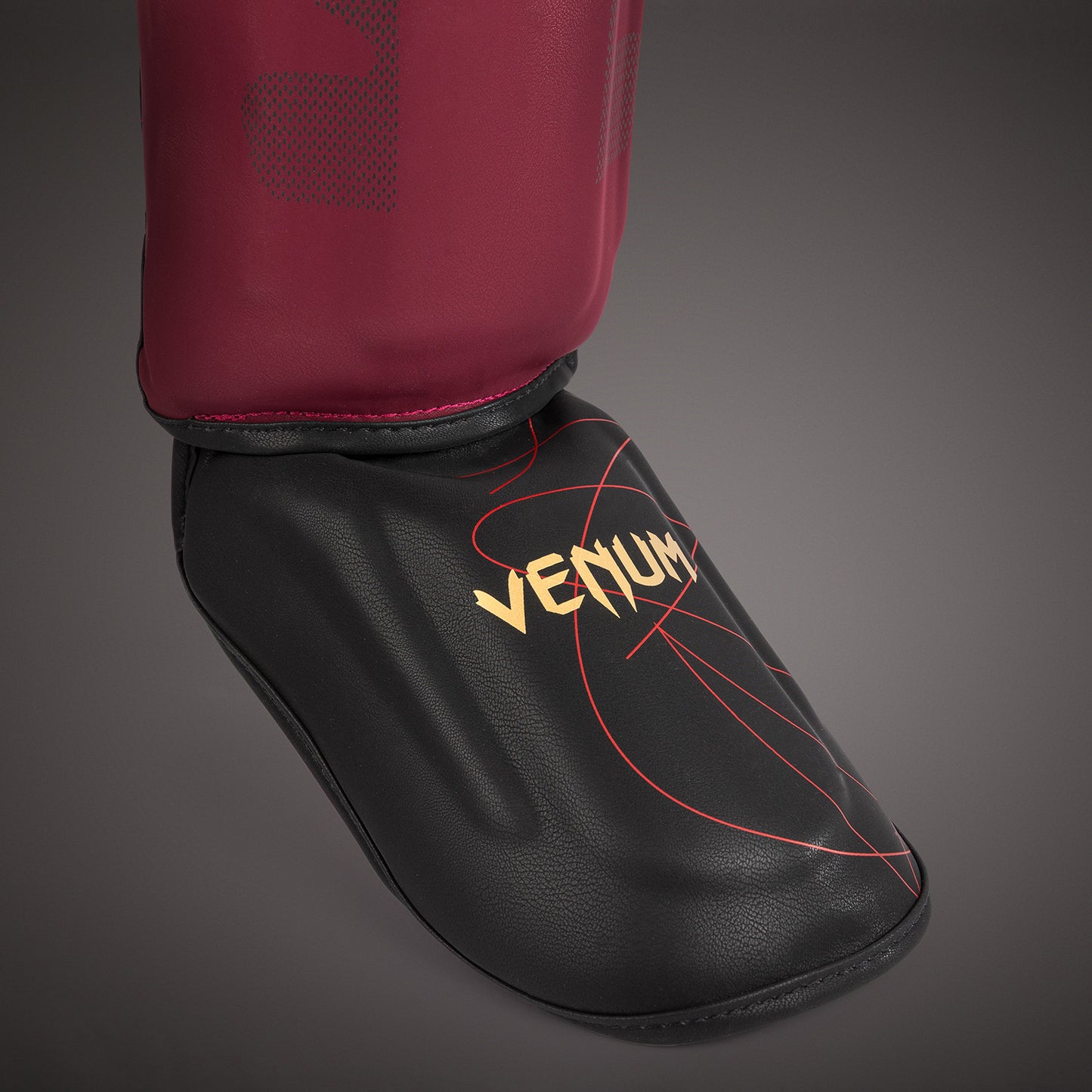 Venum Tactical XT Лингварды - черный/бордовый/золотой