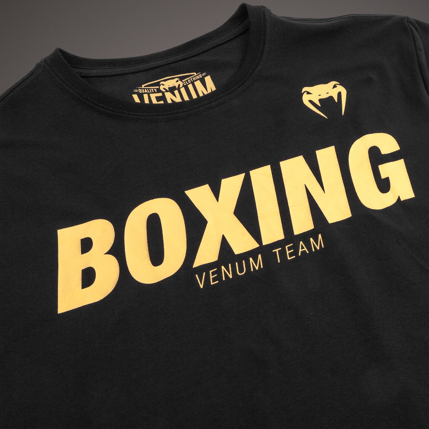 Футболка - Нуар/Ор Venum Boxing VT