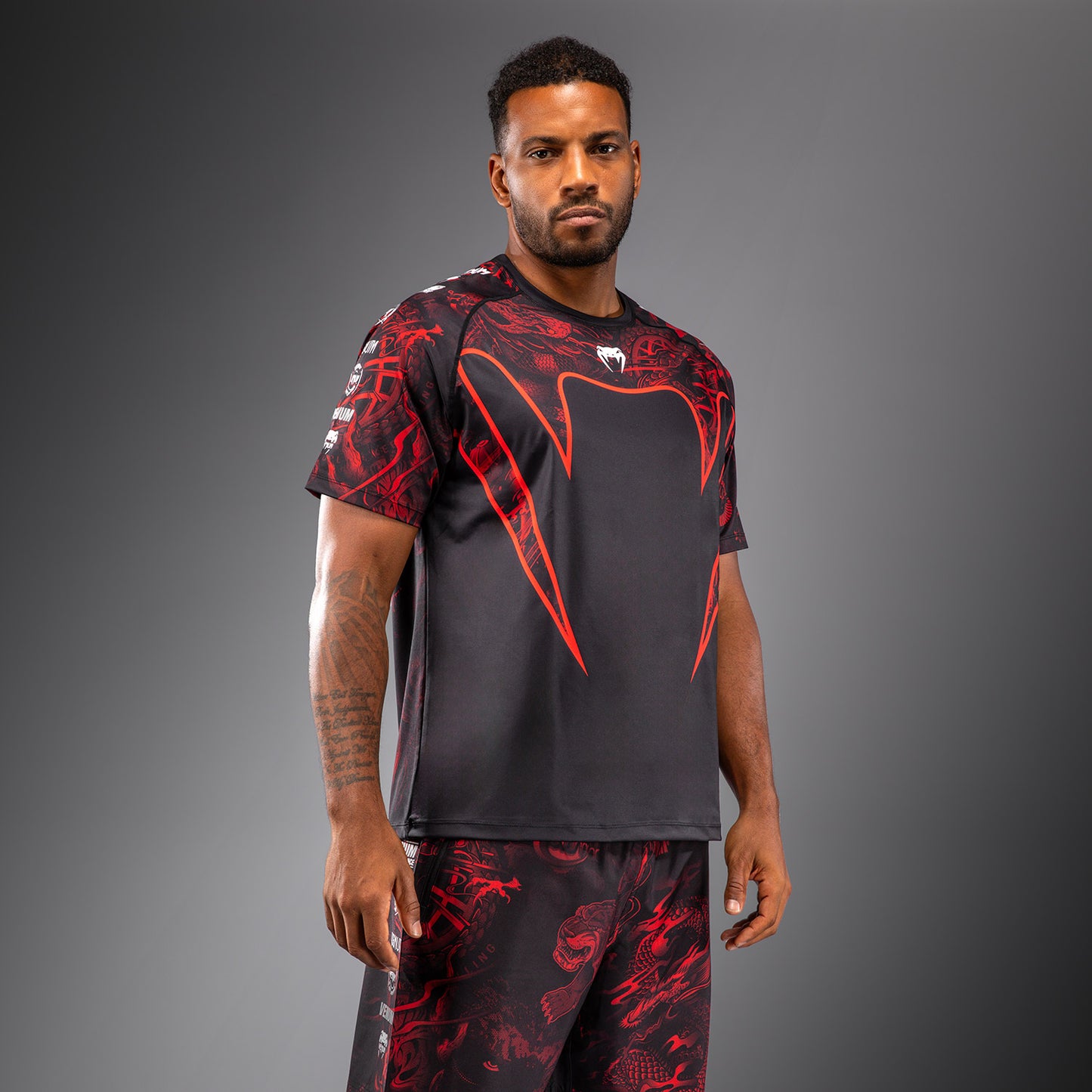 Футболка Dry Tech Venum 20th Anniversary - Чёрный/Красный