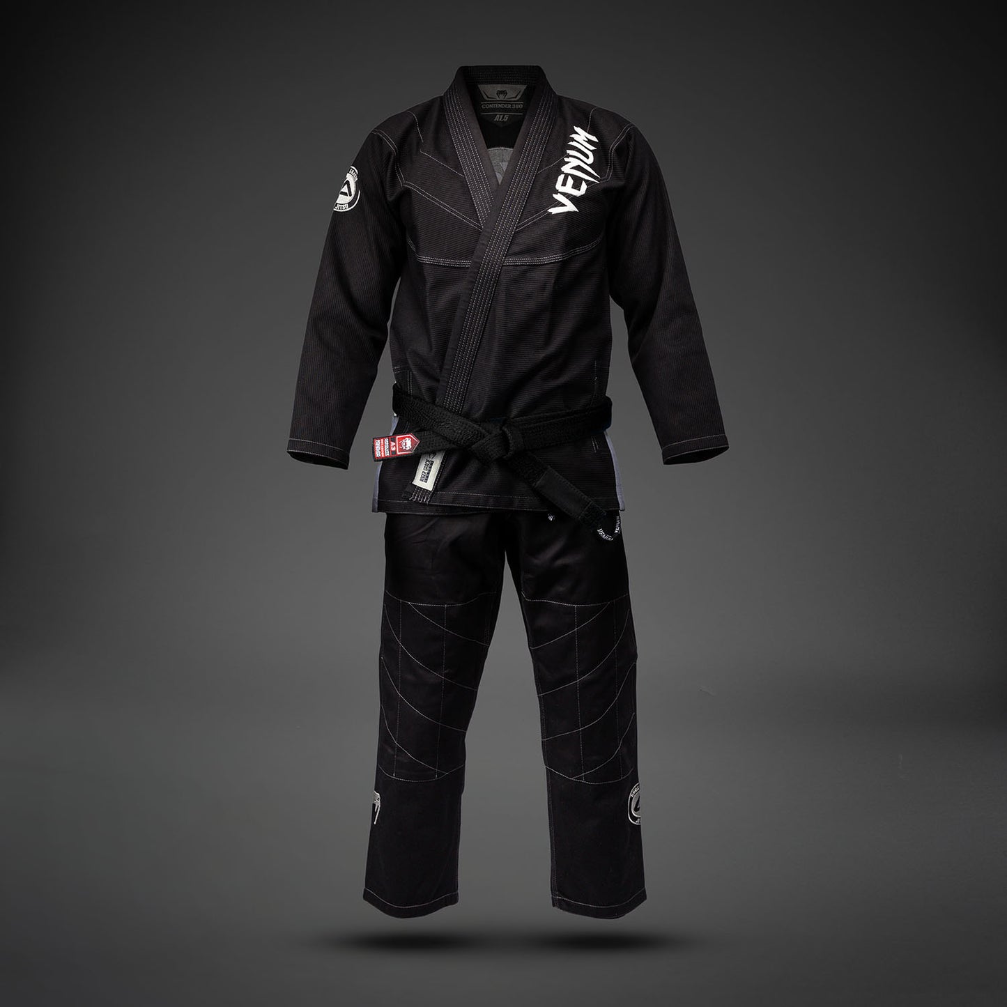 Кимоно для BJJ Venum x Roger Gracie Academy - Чёрный
