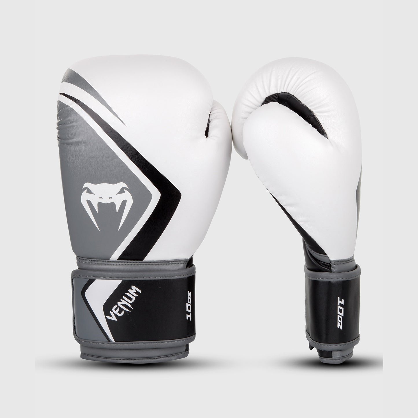 БОКСЕРСКИЕ ПЕРЧАТКИ VENUM CONTENDER 2.0 - БЕЛЫЙ/СЕРО-ЧЕРНЫЙ
