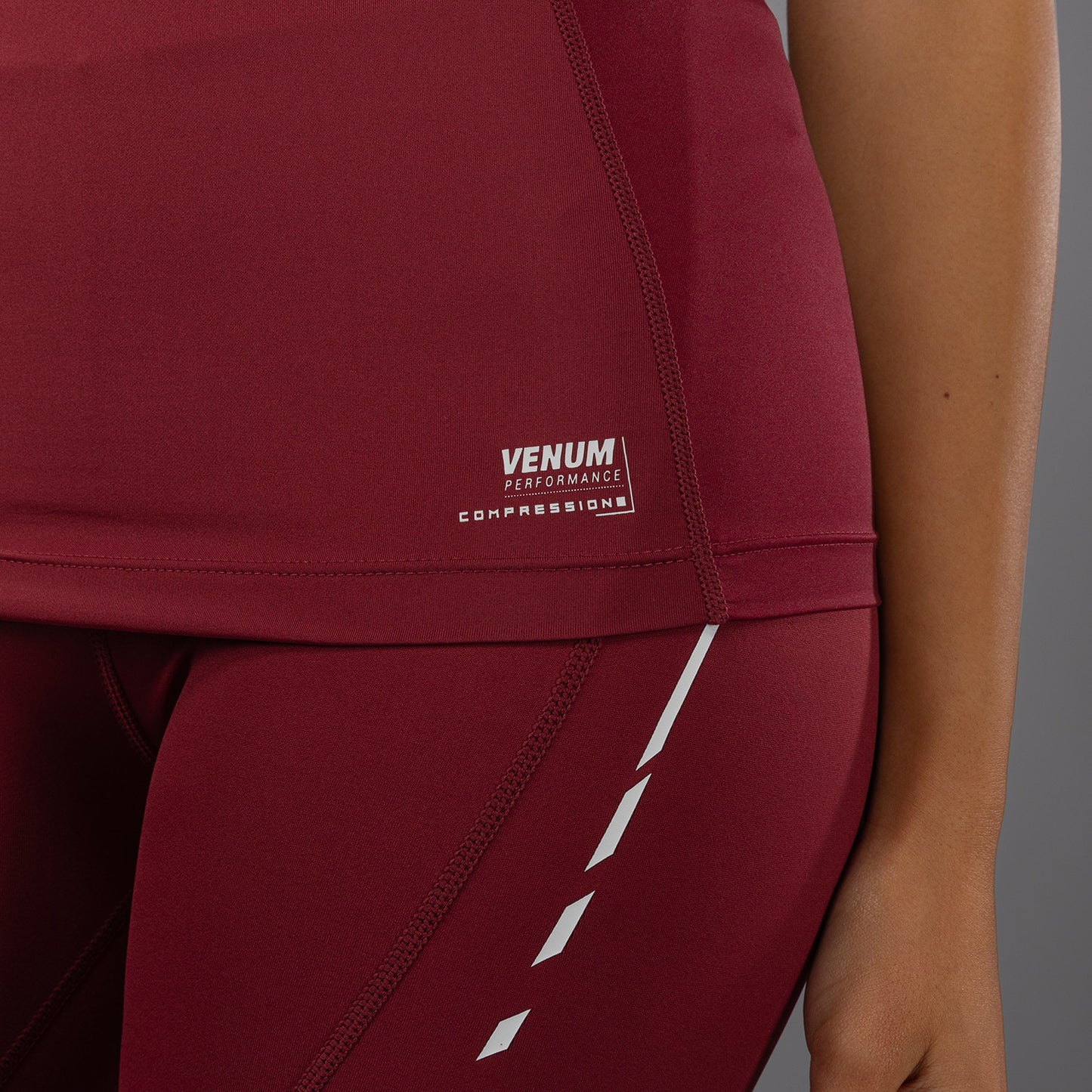 Майка Venum Adrenaline Dry Tech – Бордовый/Розовый