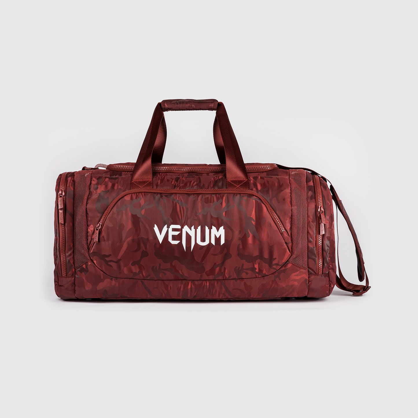 Спортивная сумка Venum Trainer Lite (48л) – Камуфляжный/Бордовый