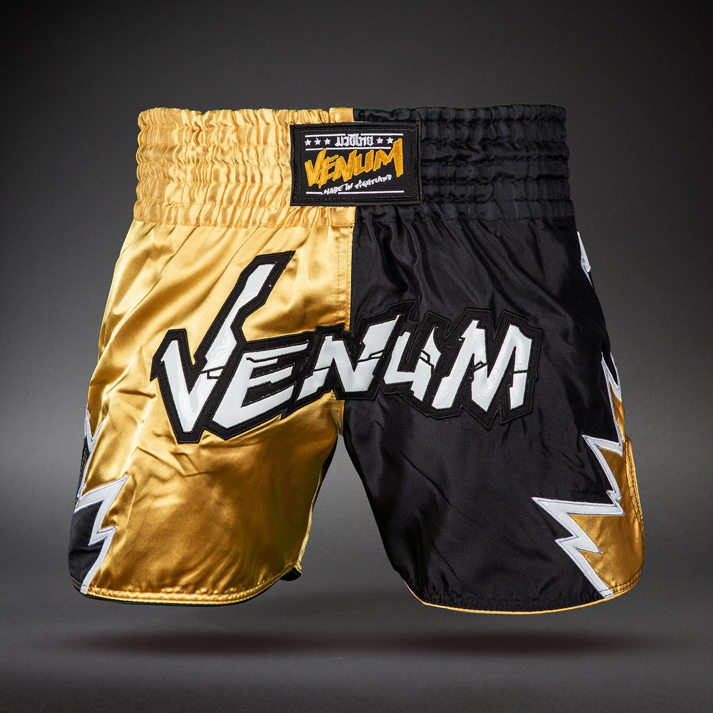 Venum Inferno 2.0 Шорты для Муай Тай - Чёрный/Золотой