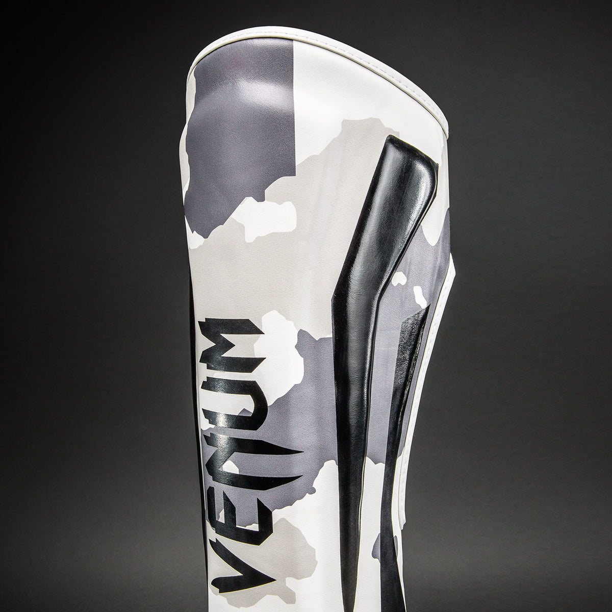 Щитки для голени Venum Elite Camo - Белый/Светло-серый