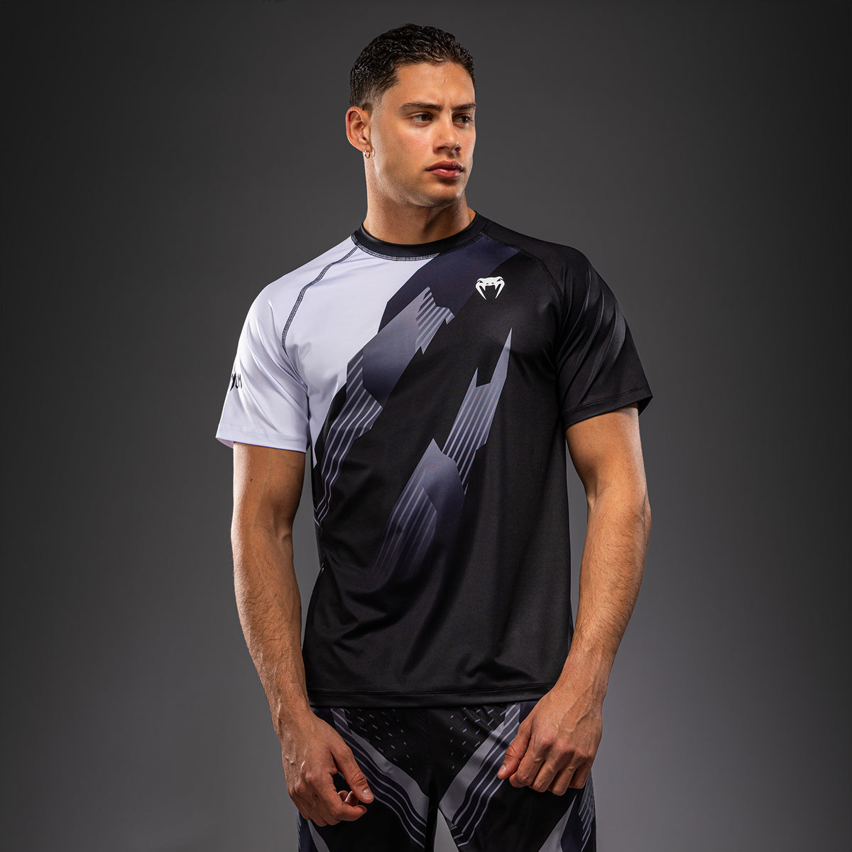 Футболка Dry Tech Venum No-Gi 6.0 - Чёрный/Белый